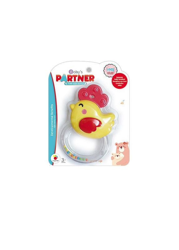 Погремушка "Цыплёнок" C311-2. на блистере 14*17,5*2см (6966867253796) No Brand (325221512)