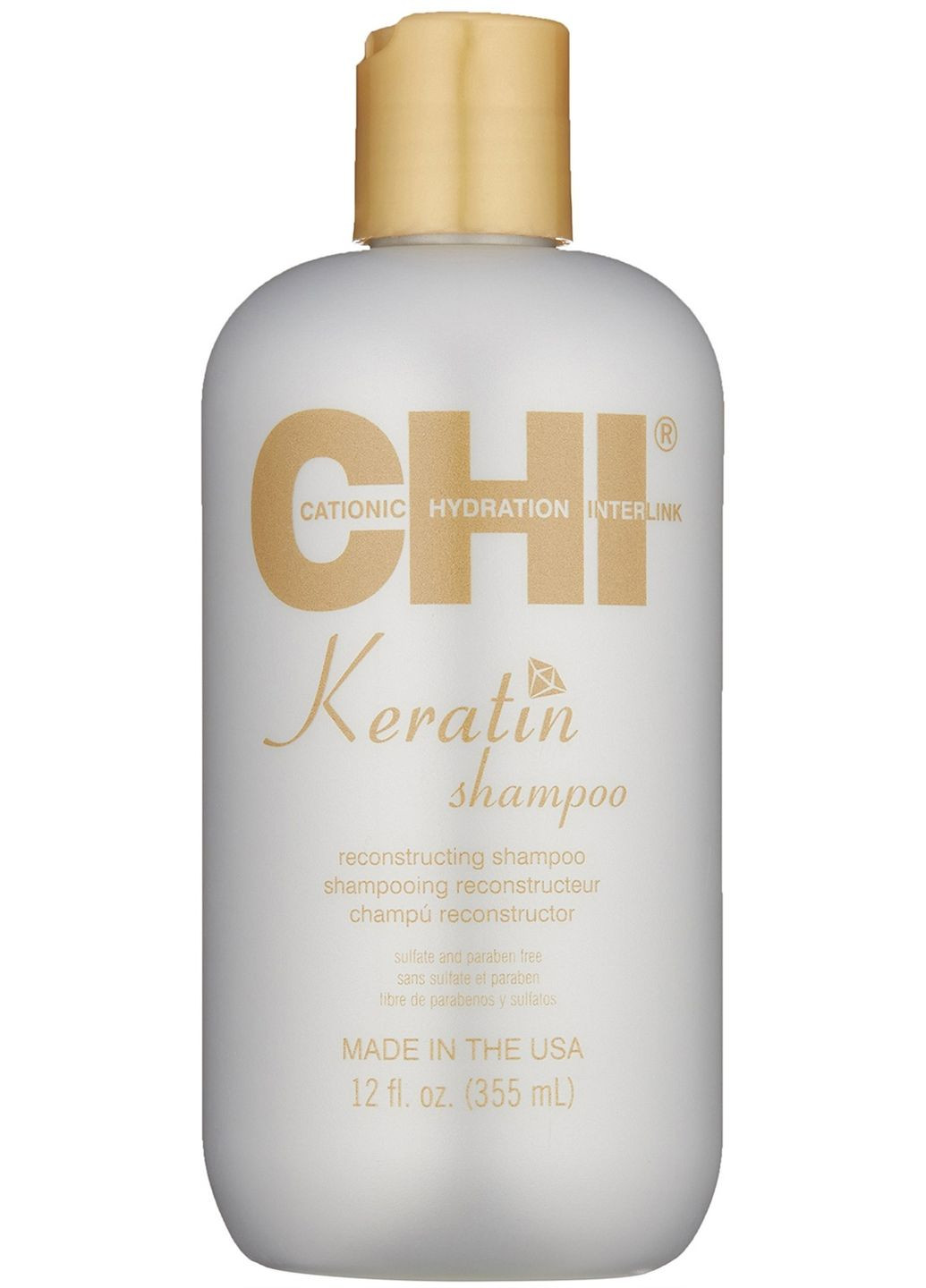Восстанавливающий кератиновый шампунь Keratin Reconstructing Shampoo 355ml (2-457966) CHI (369795747)