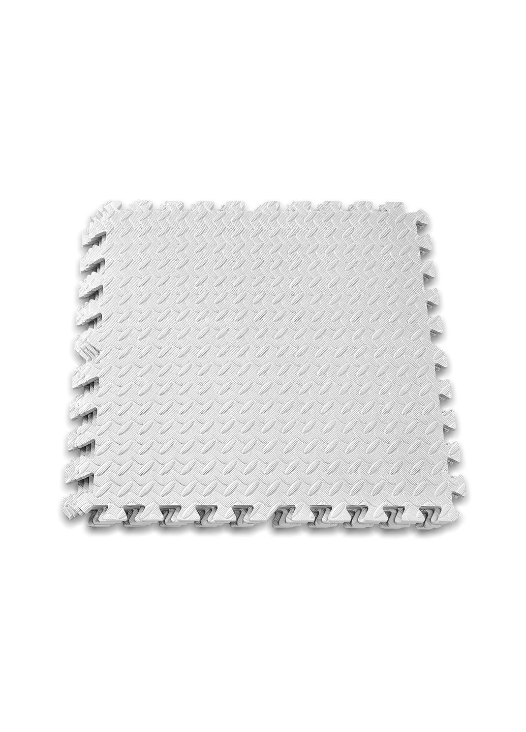 Татамі мат SwallowTail (60х60 см) пазл хвіст ластівки білий EasyFit (345713048)