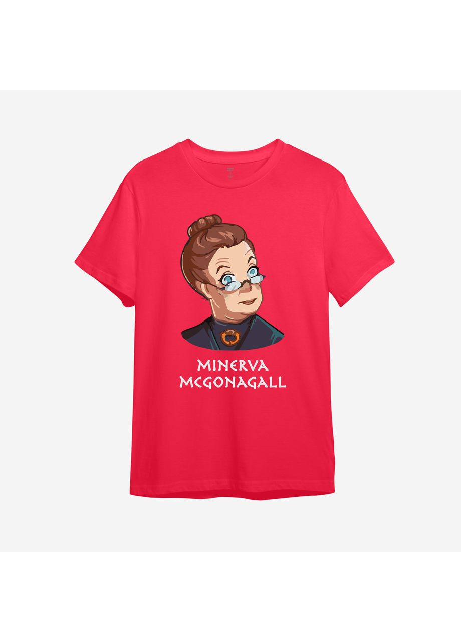 Красная демисезонная детская футболка с принтом "minerva mcgonagall". гарри поттер (10337785734) ТiШОТКА