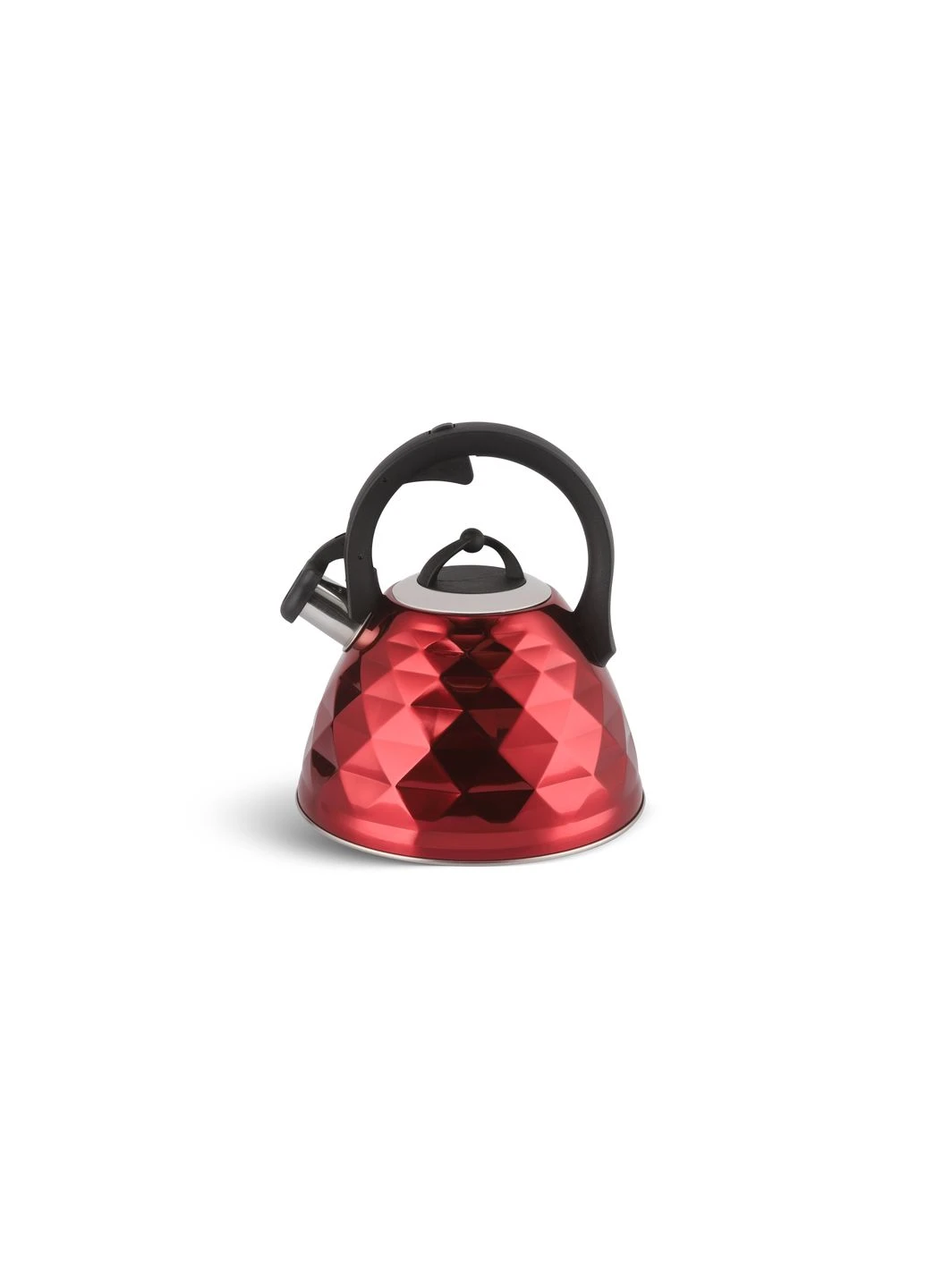 Чайник со свистком из нержавеющей стали 3 л (EB8821-red) Edenberg (264660091)