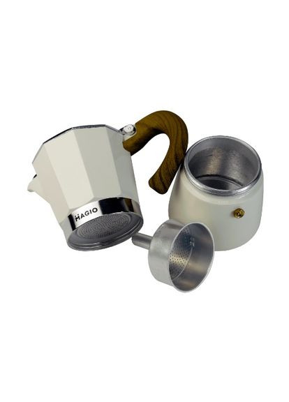 Гейзерна кавоварка MG-1009 450 мл 9 чашок молочна Magio (361399218)