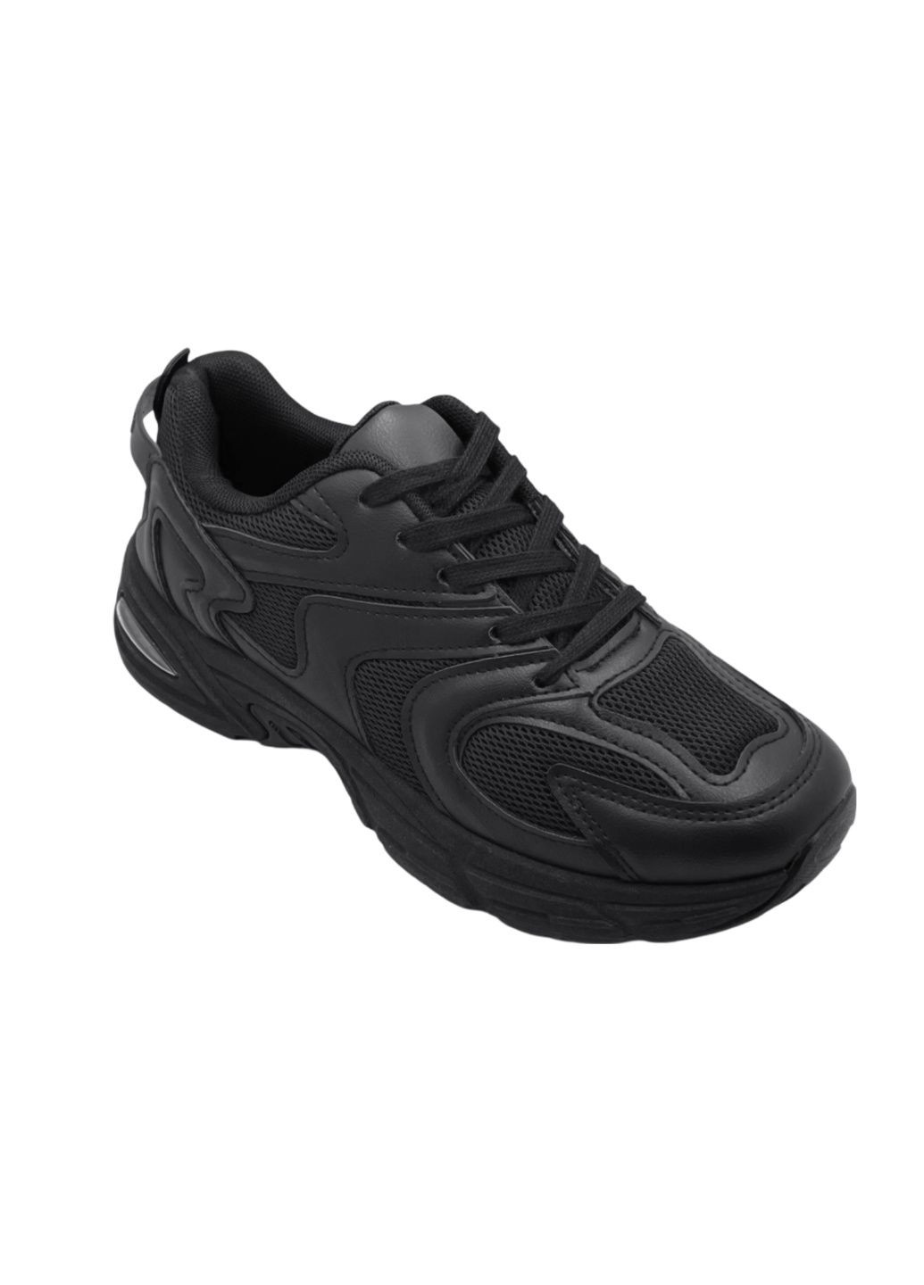 Черные всесезонные кроссовки YZY