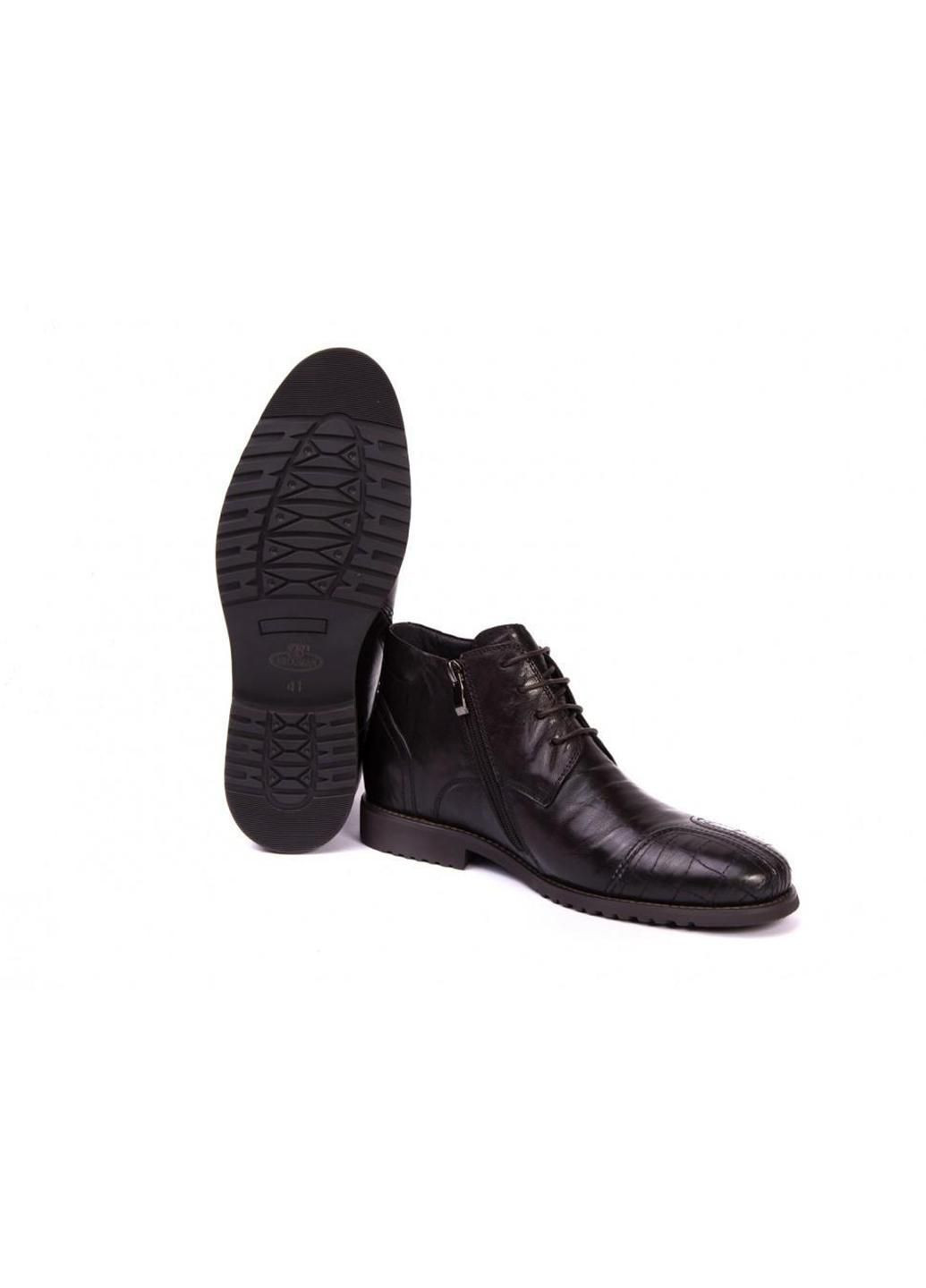 Черные зимние ботинки 7124134 цвет черный Brooman