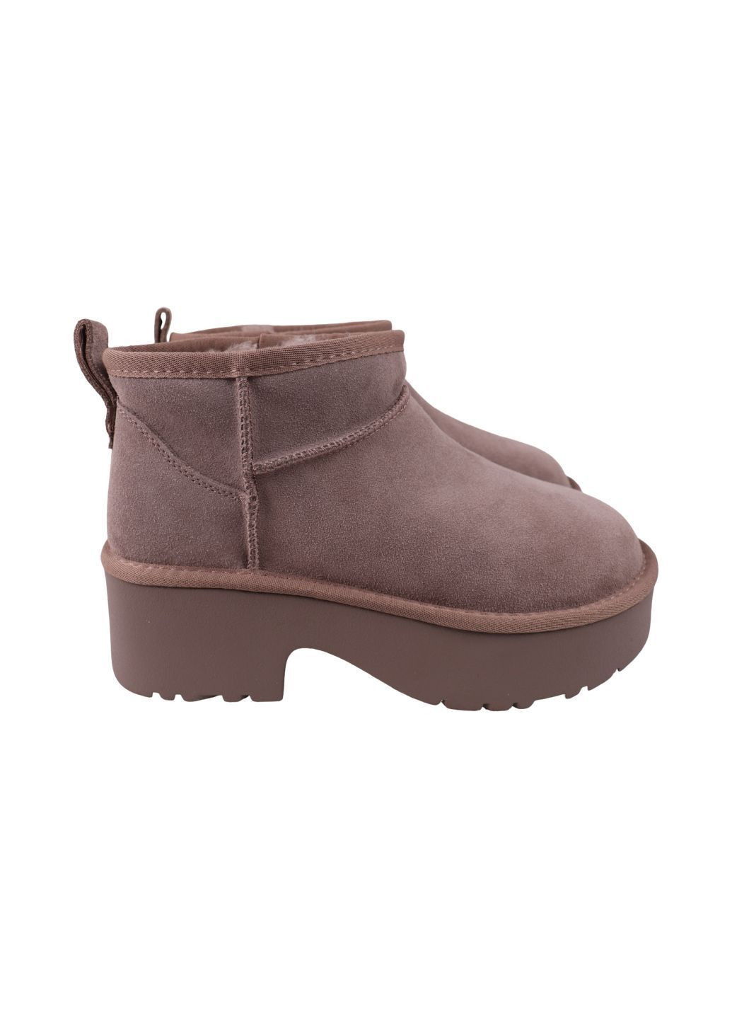 Угги женские капучино натуральная замша Sorte Lady 355-26ZU (362152411)