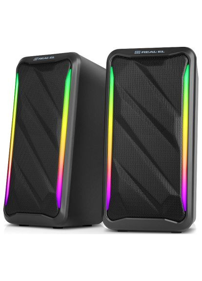 Акустическая система (EL121100018) Real-El S-130 USB Black (366155525)