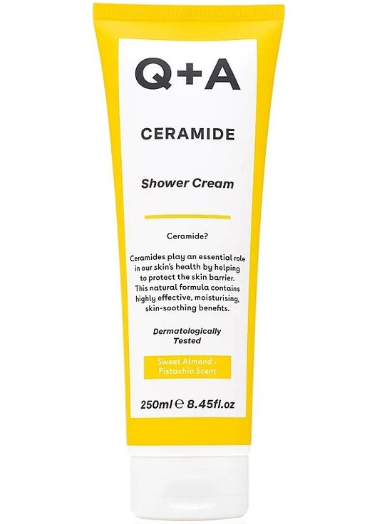 Крем для душа с керамидами Ceramide Shower Cream 250ml (1393169-22672948) Q+A (368657814)