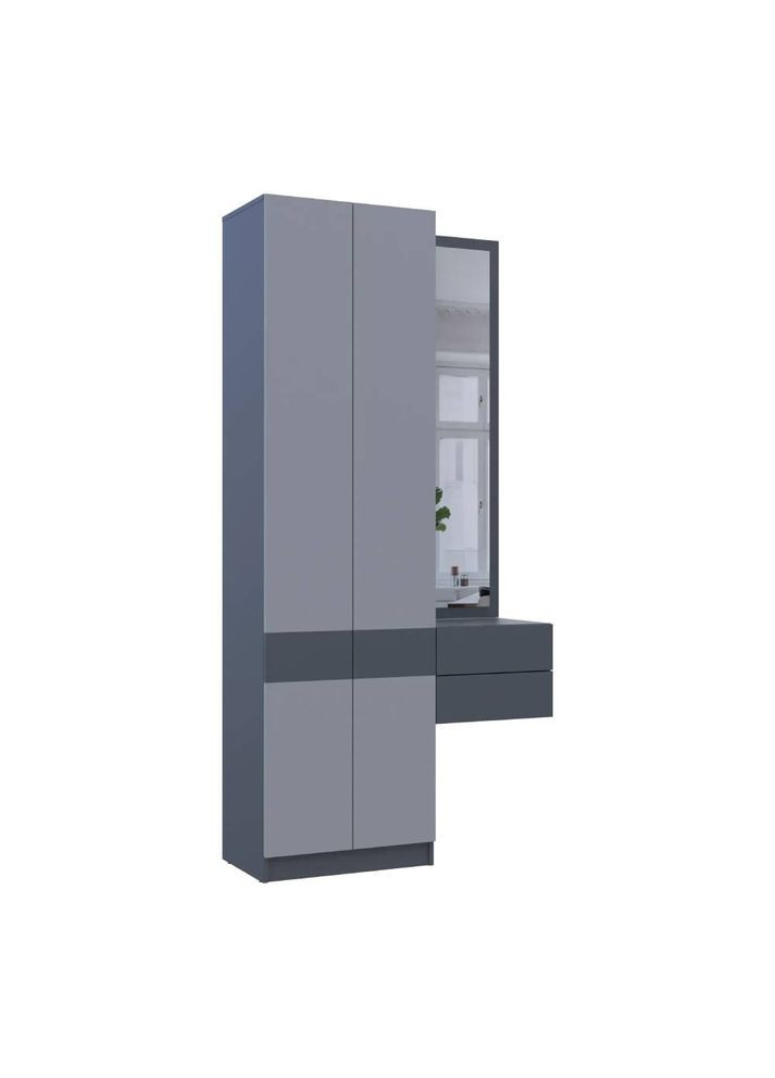 Передпокій Сола (модульний комплект - 2 елементи) / Сірий 105х40х215 (DRS-011746) Doros (361998861)