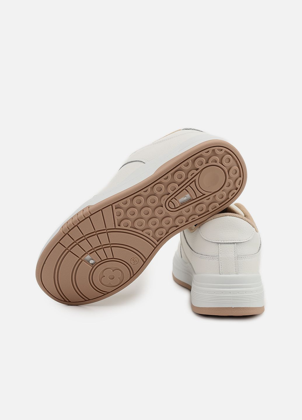 Белые кеды на платформе женские цвет белый cb-00264103 Yuki