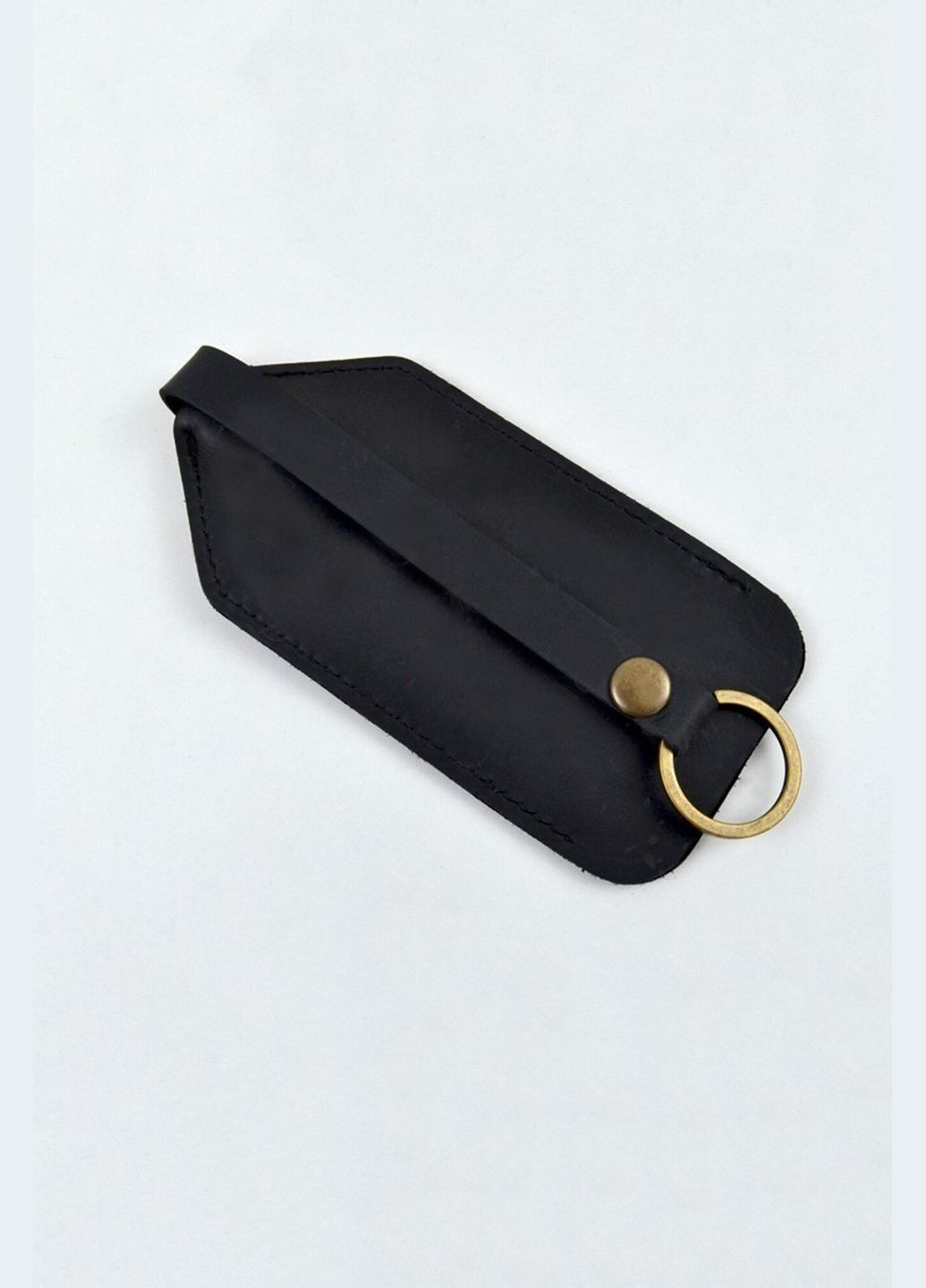 Ключница кожа "Крейзи" черного цвета VOLMAS (311512132)