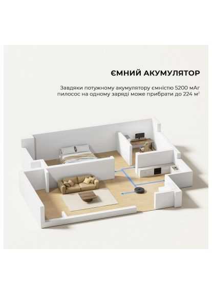 Пылесос (RLD34GA-Bl) Dreame D9 Max Gen2-BLK (364659955)