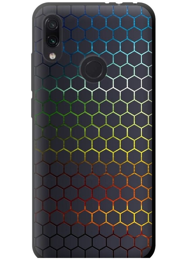 TPU чехол 'Переливающиеся соты' для Endorphone Xiaomi Redmi Note 7 (330612090)