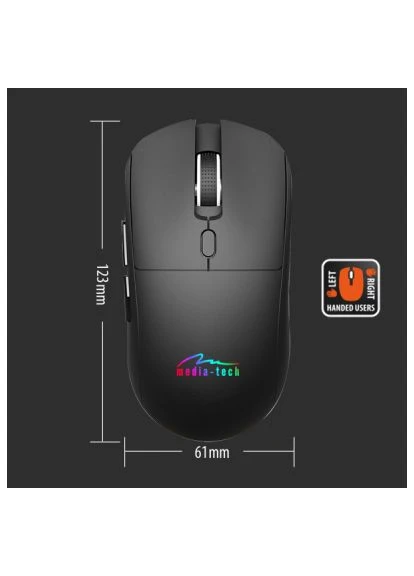 Мышь (MT1124) Media-Tech MT1124 Wireless Black (399995441)