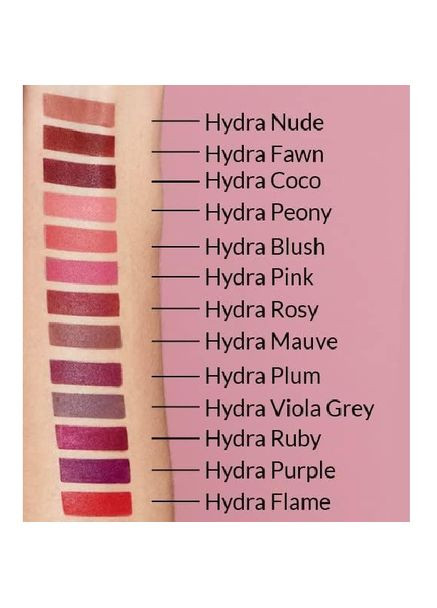 Матова губна помада з гіалуроновою кислотою «Супер Зволоження» 3.6 г Трояндовий/Hydra Rosy Avon (368681969)