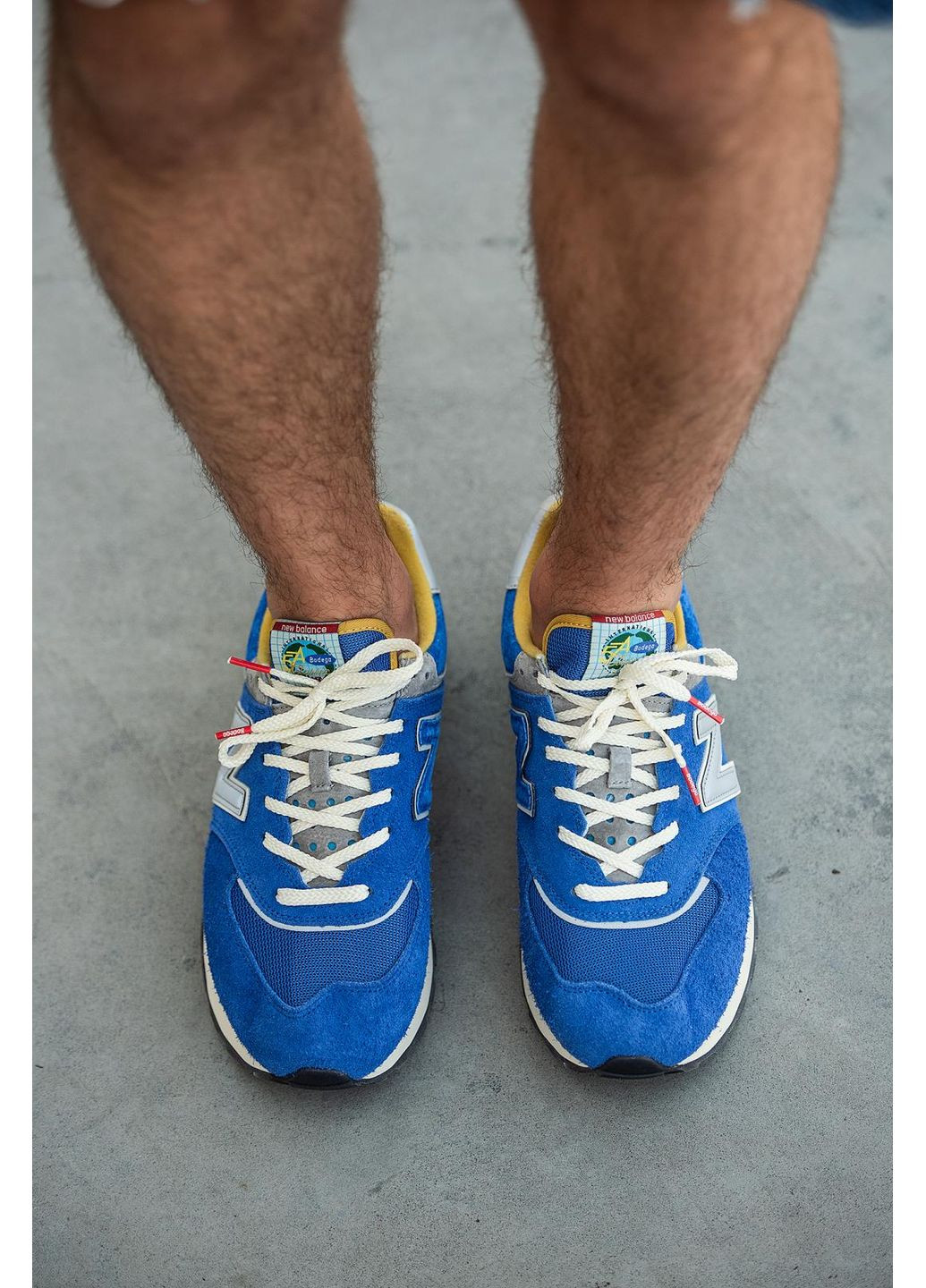 КРОСІВКИ ЖІНОЧІ NEW BALANCE 574 X BODEGA НЬЮ БЕЛАНС 574 No Brand білі демісезони (367169101)