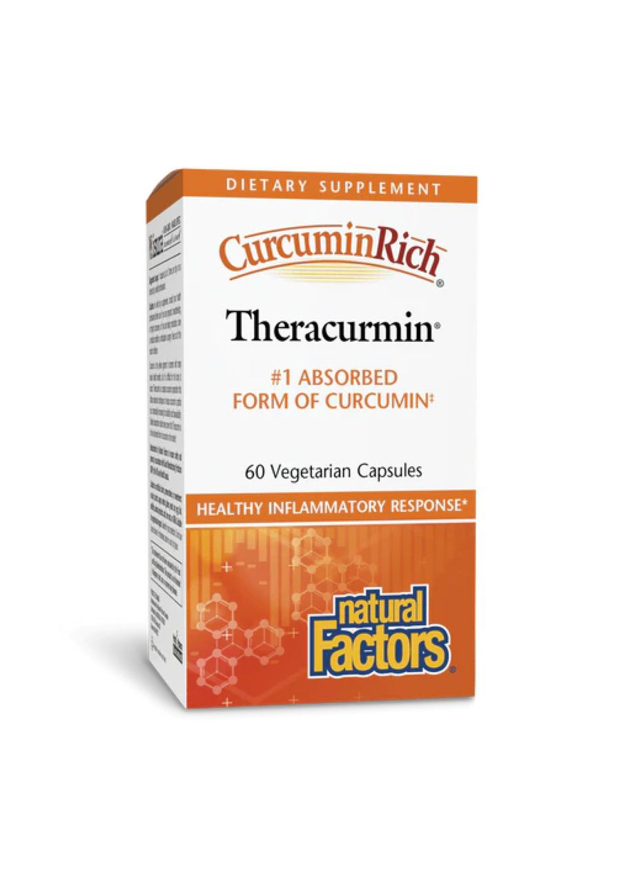 CurcuminRich Theracurmin 30 mg - 60 vcaps Natural Factors (369399145)
