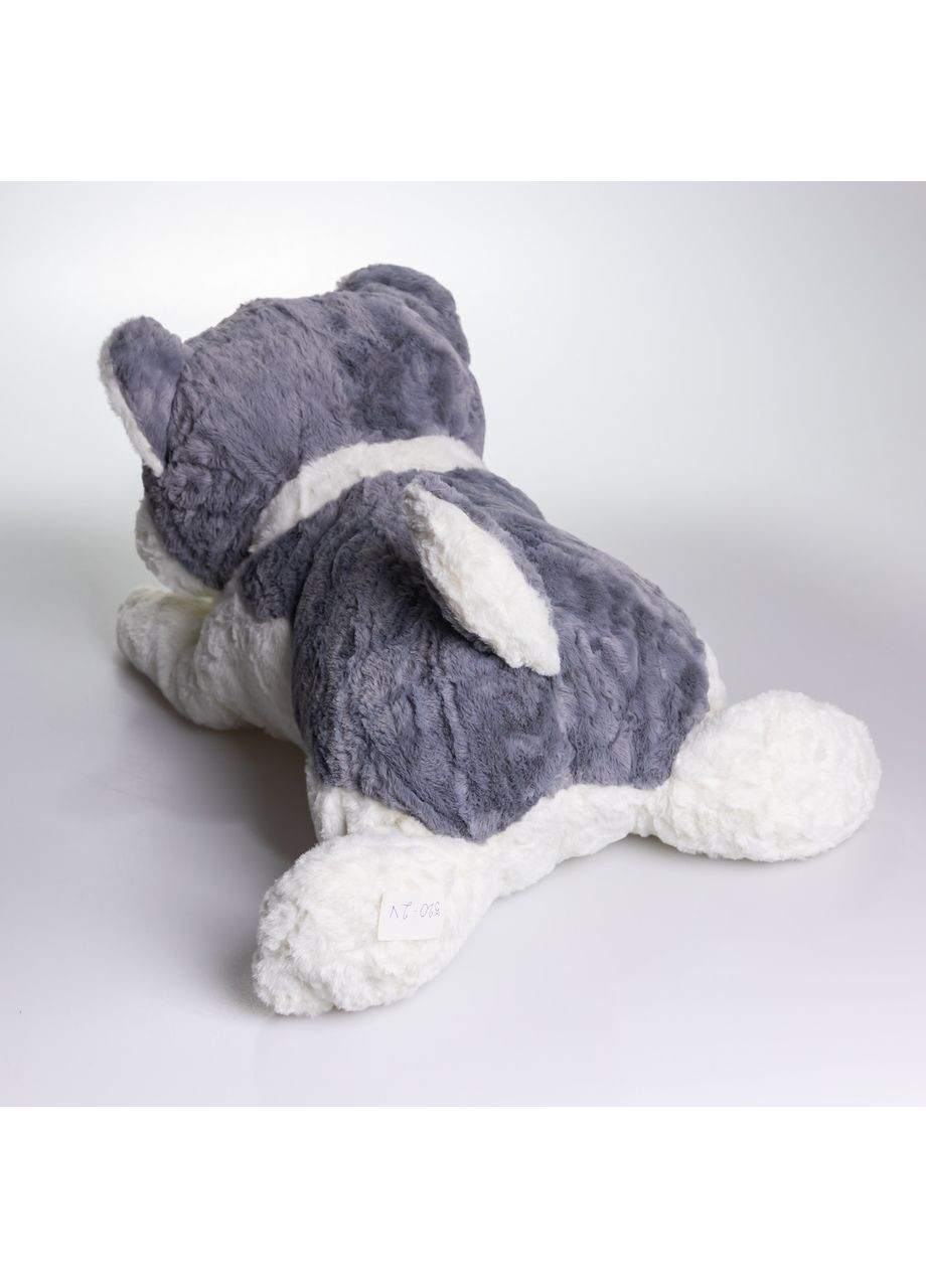 Мягкая игрушка-плед, подушка 3 в 1 Хаски плед в игрушке 50×30×26 (см) 7124G Yiwu (370707823)