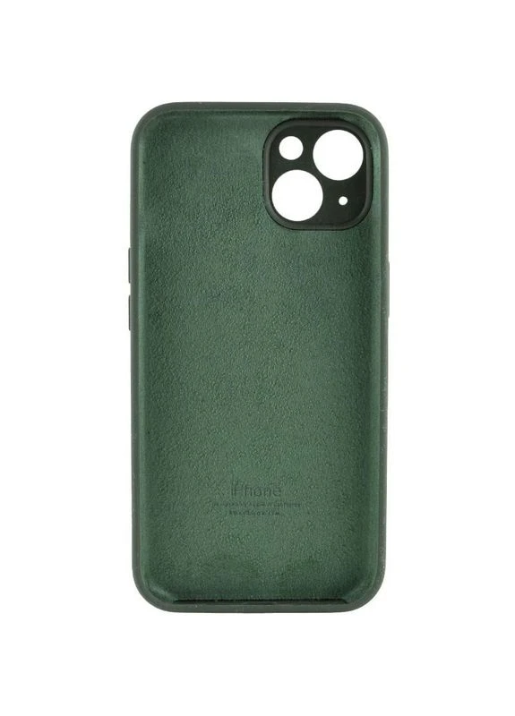 Чехол Silicone Case Full Camera Protective (AA) для Apple iPhone 15 Plus (6.7") Зеленый Epik (373937201)