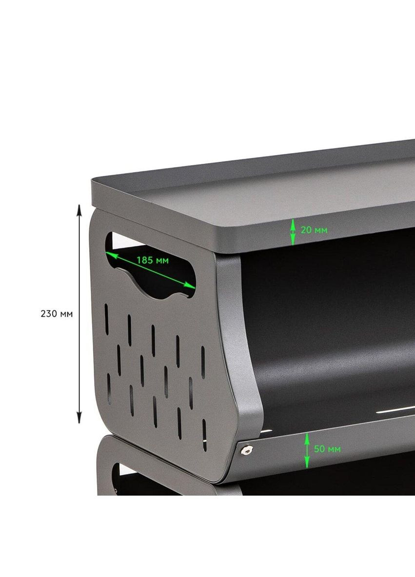 Стеллаж стальной универсальный для хранения пятиярусный 60*30*123см Sticker Wall (314961872)