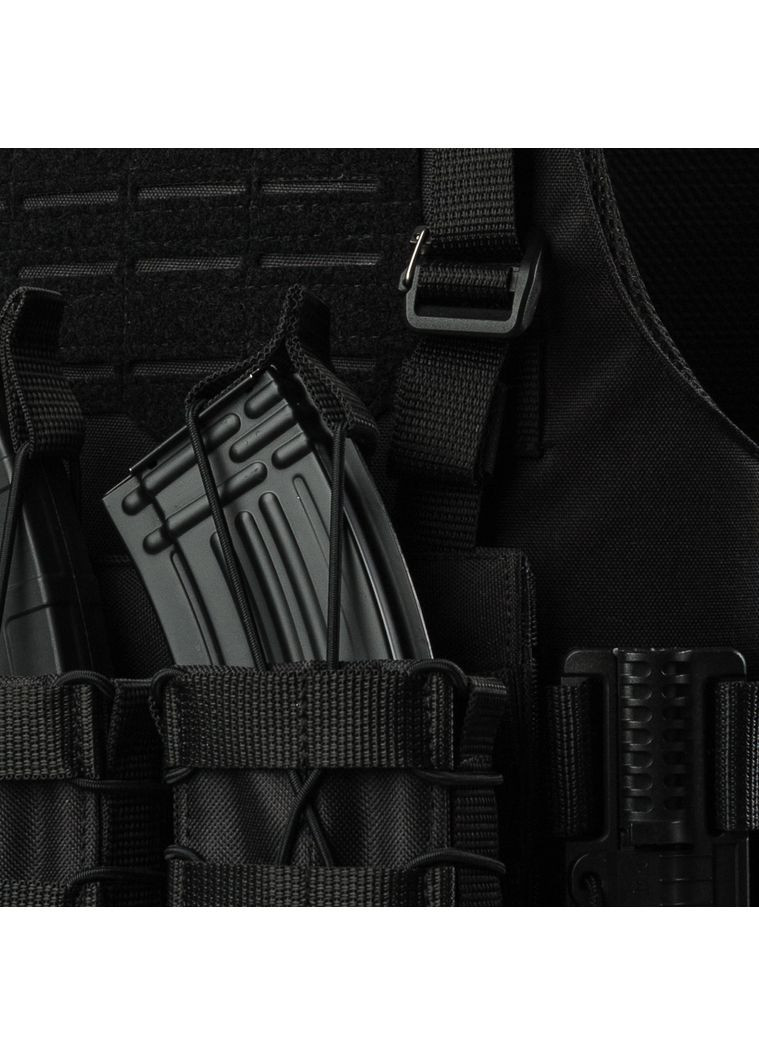 Плитоноска gen.4 Черная. 4 итога. (00000002196) Warmor (360891736)