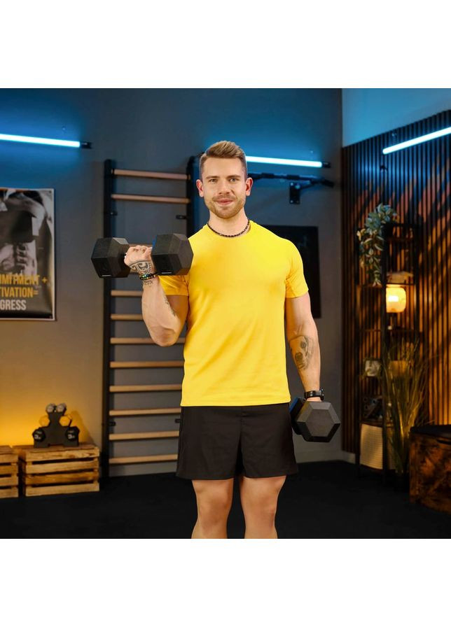 Гантеля шестигранная прорезиненная TX-125RD 12,5кг TREX Sport (365437348)