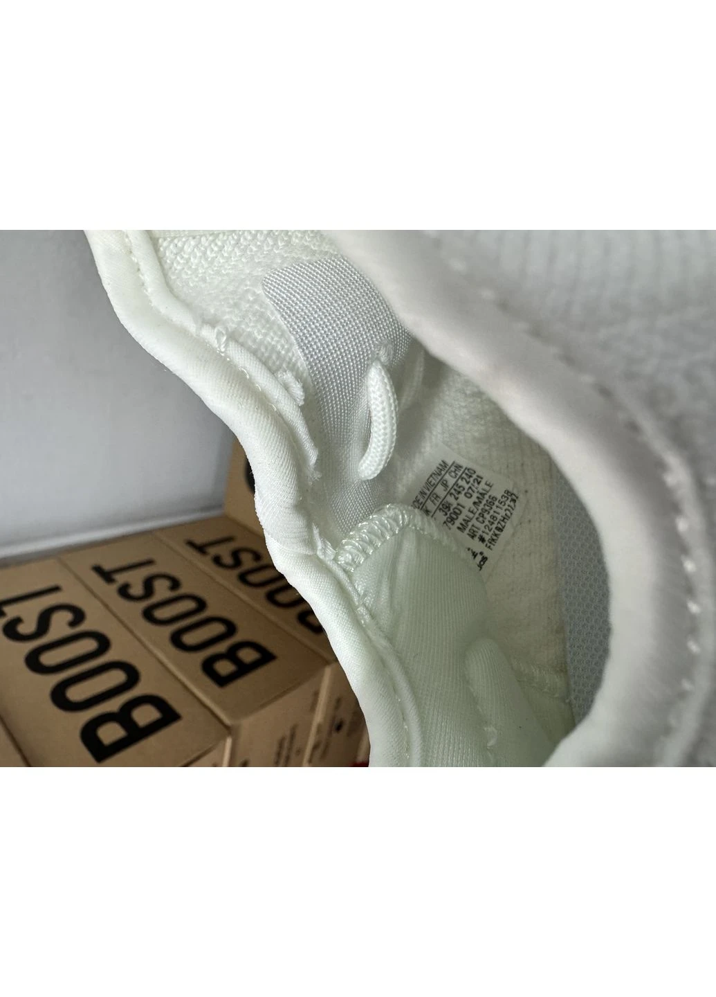 Білі кросівки чоловічі adidas yeezy boost 350 white cream адідас ізі буст білі демісезон No Brand