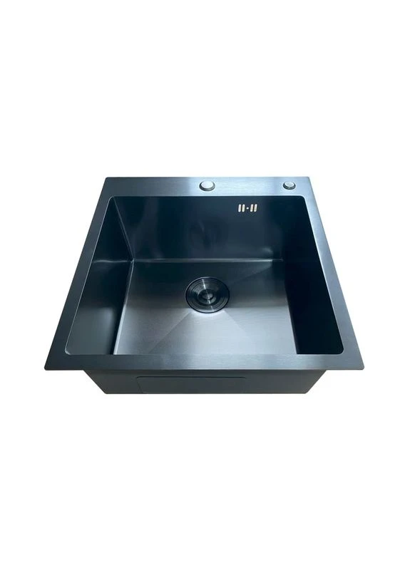 Мойка MH5050 Micro Decor Black (3.0/0.8) с нерж. стали ( ) (MI8215) Mixxus (392431382)