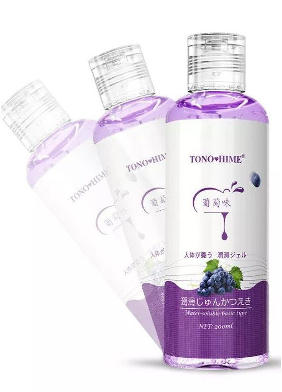 Лубрикант на водной основе оральный интимная смазка для секса со вкусом гель интимный Tono Hime 200 мл Cindylove (329901334)