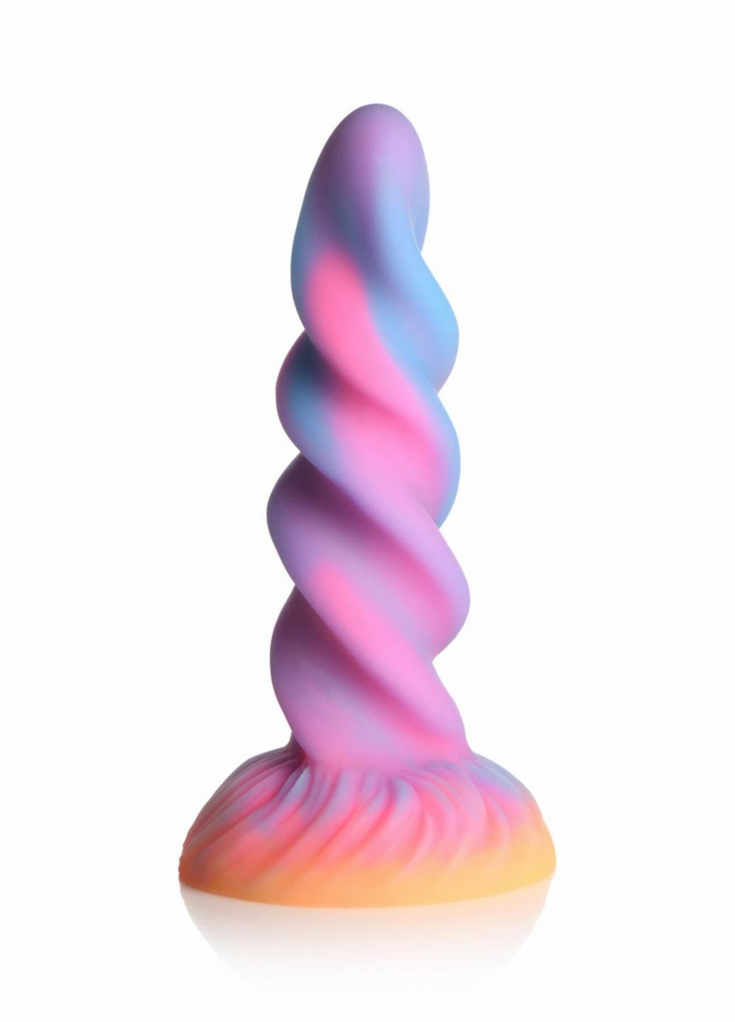 Фэнтезийный фаллоимитатор Glow-in-the-Dark Unicorn Dildo - CherryLove Creature Cocks (332209285)