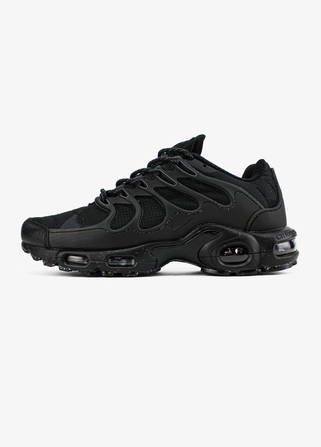 Кроссовки женские и мужские Nike Air Max TN Plus Terrascape black | Найк Аир Макс ТН плюс черные No Brand чёрные всесезоны (313102795)