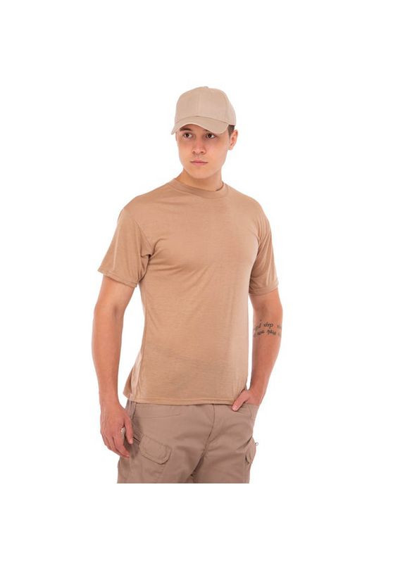 Комбинированная футболка тактическая ty-9190 хаки (06508241) FDSO