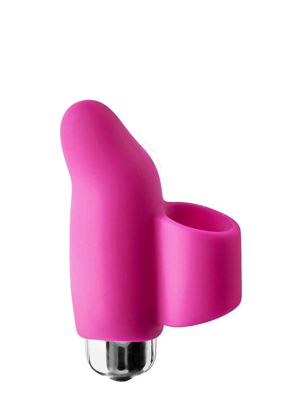 Насадка на палець із вібрацією FLIRTS FINGER VIBE PINK Dream Toys (398301976)