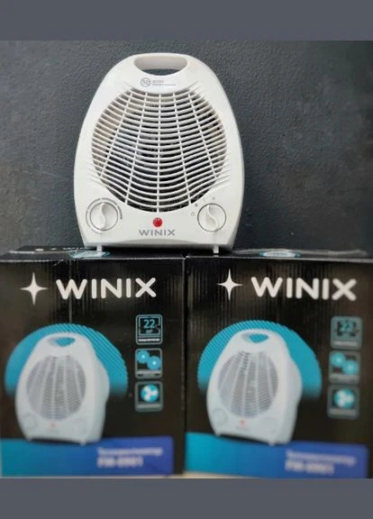 Напольный тепловентилятор обогреватель FM-0901 дуйчик белый 2000 Вт Winix (315395969)