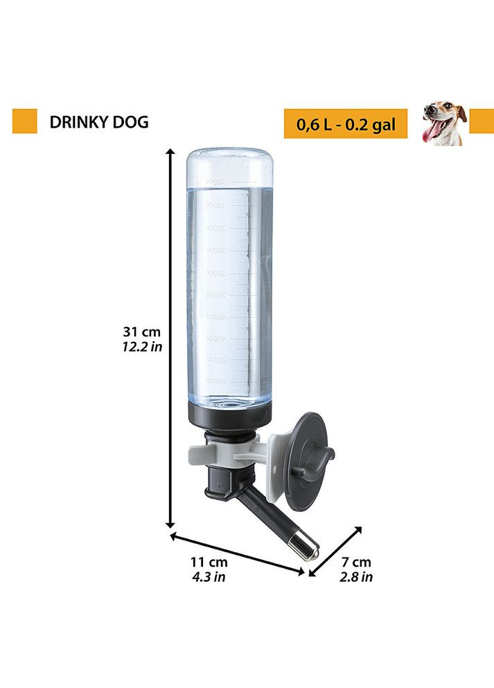 Поилка для переносок для собак Drinky Dog (Ферпласт Дренки Дог) Ferplast (297511212)