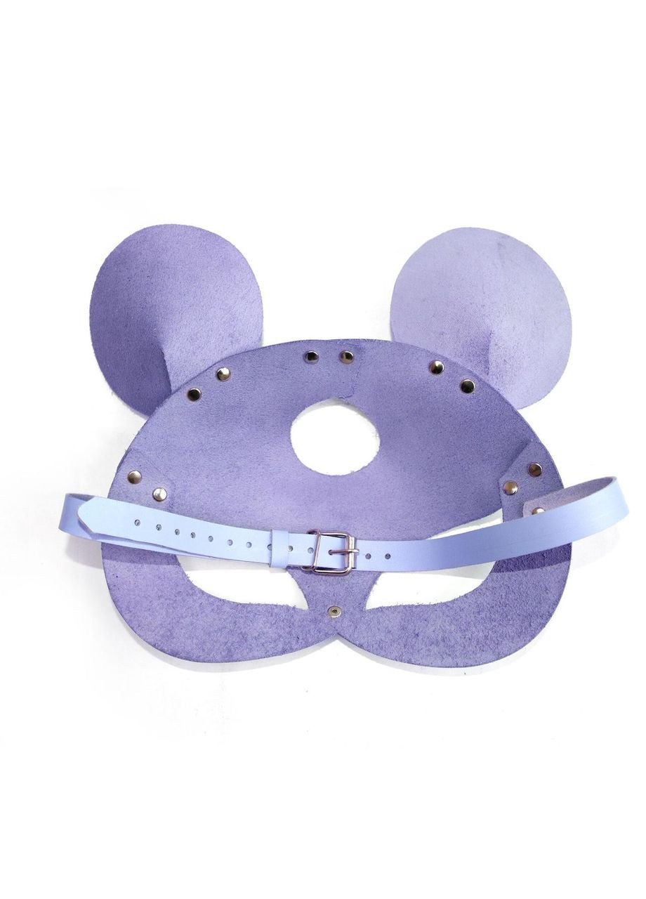 Шкіряна маска зайчика Art of Sex — Mouse Mask, колір Лавандовий No Brand (303909368)