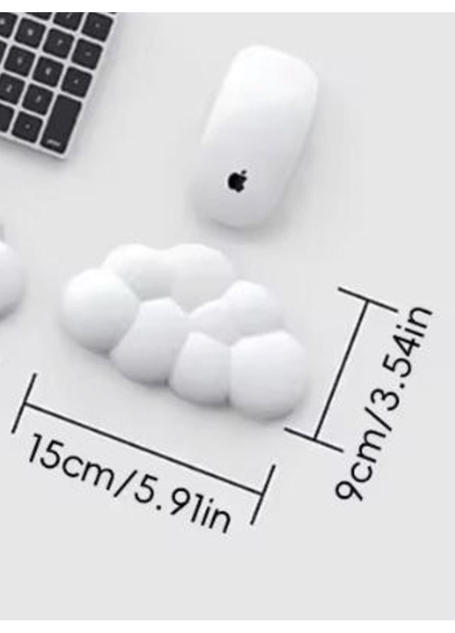 Підставка килимок під зап'ястя рук ноутбука мишки 1 шт Neon (362577128)