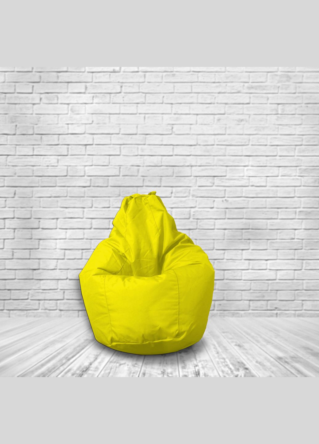 Кресло мешок Груша Оксфорд 600 размер XL Желтый (111) D'Alipuf Крісло-груша (315005893)
