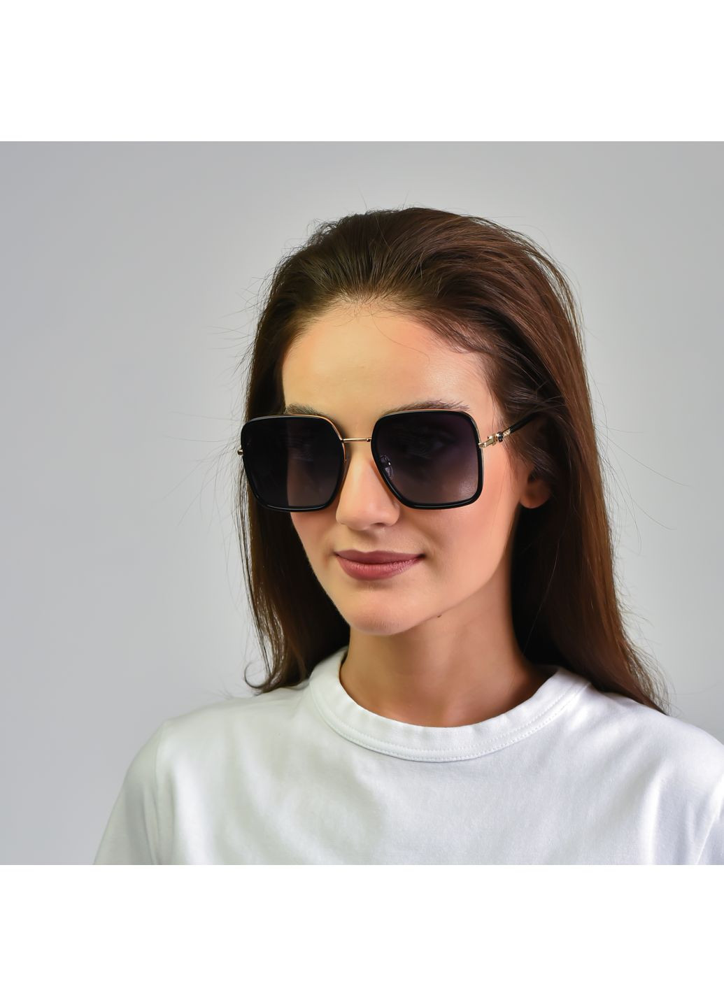 Сонцезахисні окуляри з поляризацією Квадрати жіночі LuckyLOOK 578-570 (322782924)