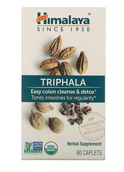 Пищевая добавка для тонизации пищеварения - Himalaya Tripxala Easy Colon Cleanse & Detox 60шт (1477691-37792218) Himalaya Herbals (368668014)