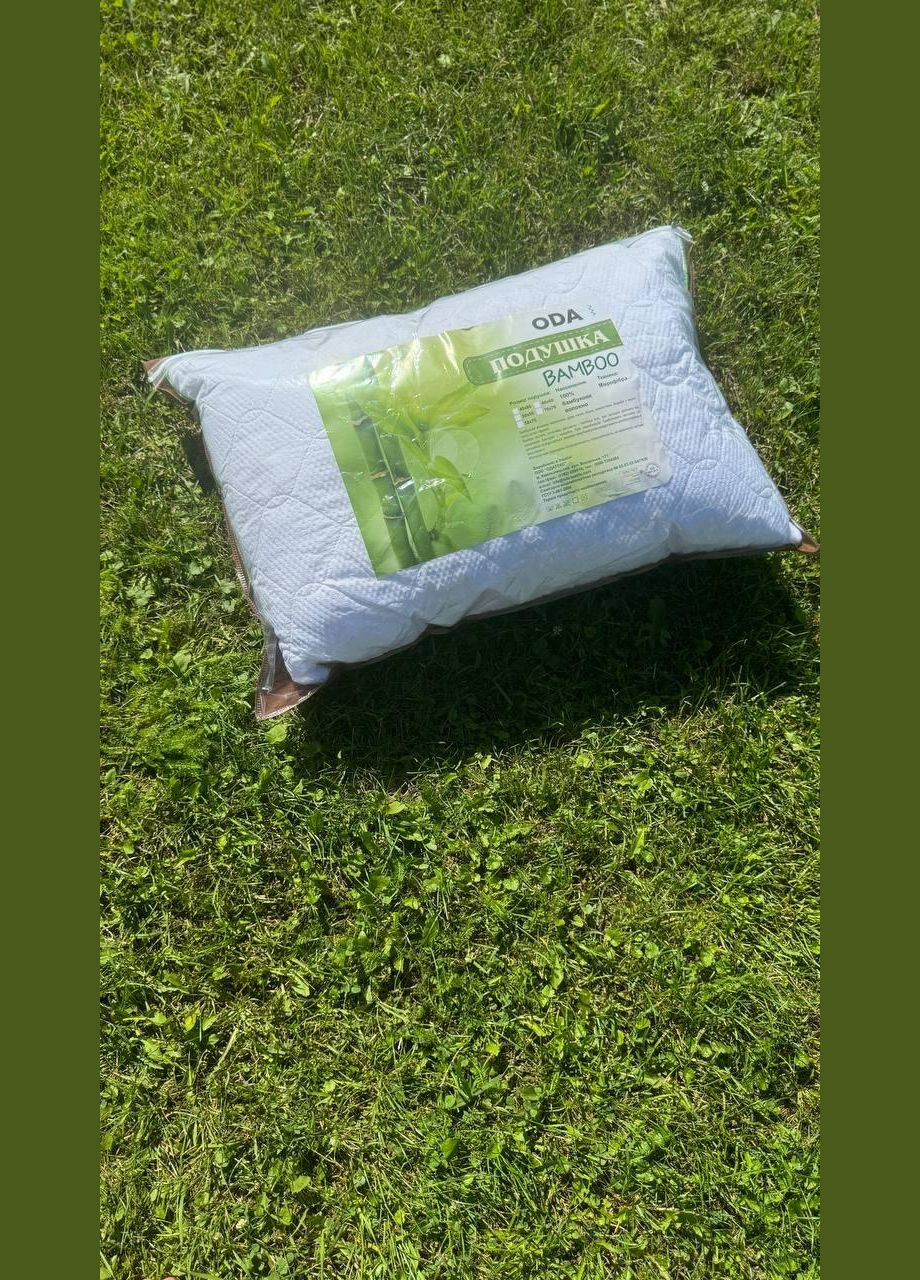 Подушка з бамбуковим волокном см Білий (П4К-bambuk-podushka-001) No Brand (308754548)