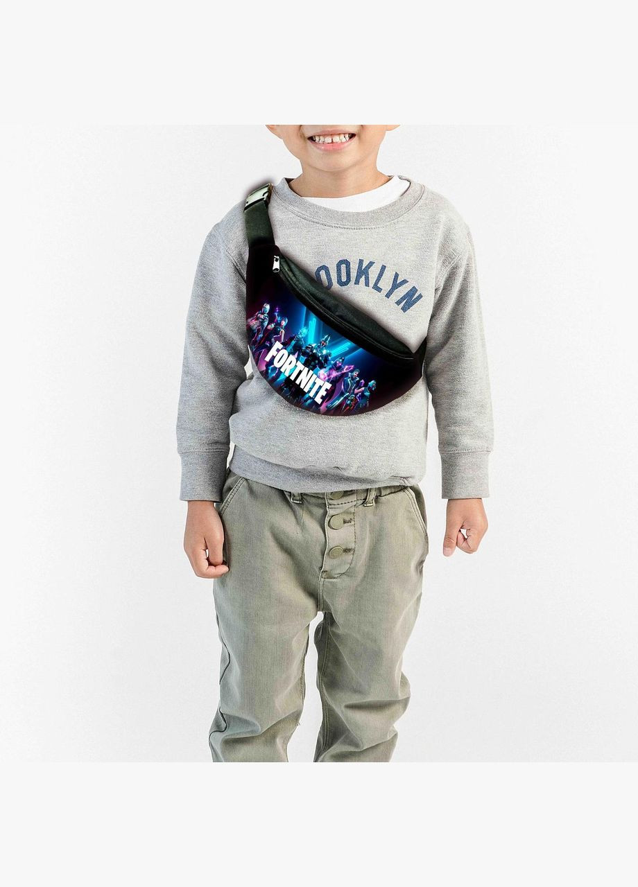 Набір дитячий Fortnite рюкзак 36х27см сумка-бананка, кружка з принтом для хлопчика (1834) No Brand (326416532)