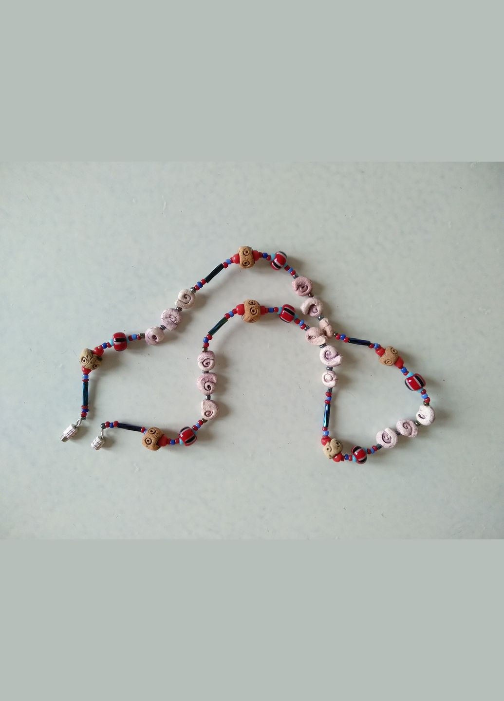 Керамические бусы ручной работы с винтовым замком №12 Коти&Ангели (302450864)