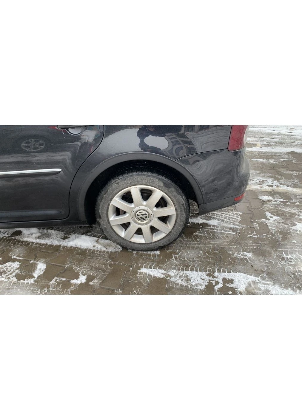 Расширители арок (4 шт, черные) 2006-2010, Металлические для Touran Volkswagen (389255523)