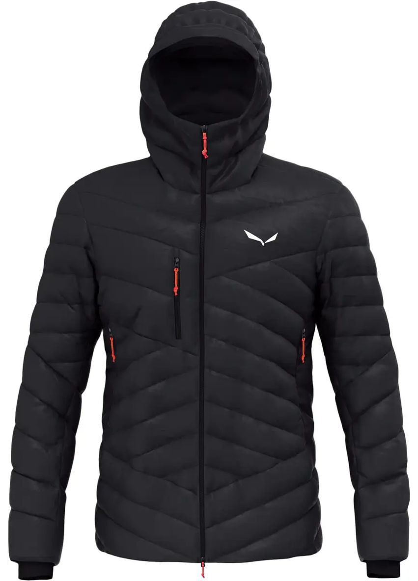Черная демисезонная куртка ortles medium 3 rds down jacket men 50/ black Salewa