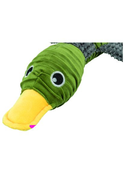 Игрушка для собак Утка плюшевая Из переработанных материалов 40 см (4011905360973) Trixie Качка плюшева З перероблених матеріалів 40 см (366691122)