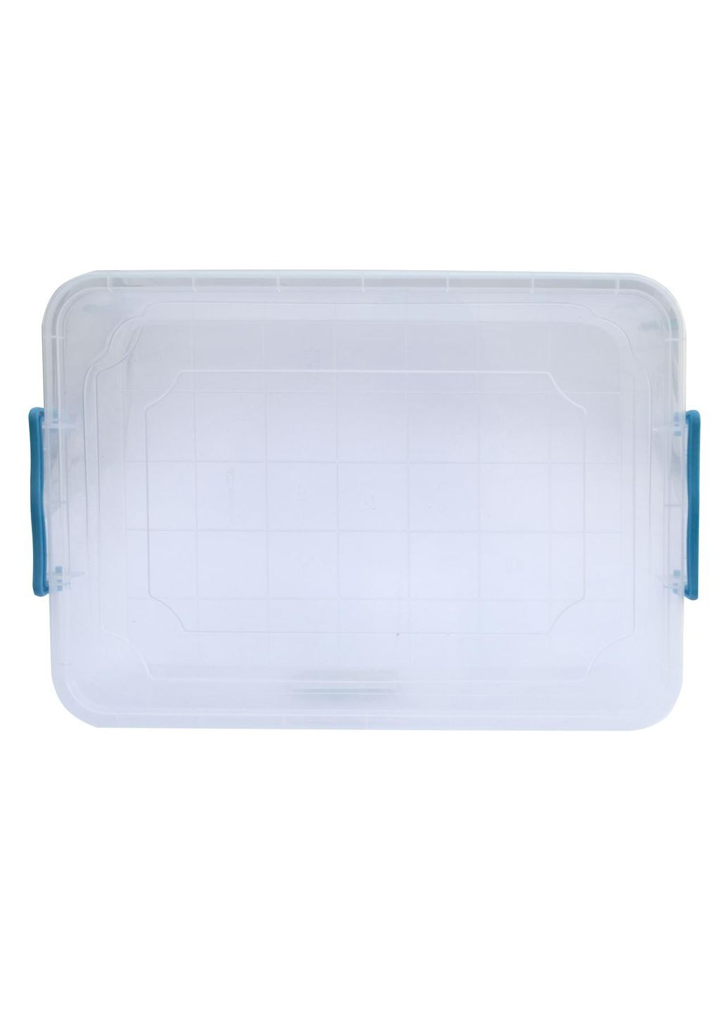 Пластиковий харчовий контейнер із засувками 13 літрів плоский А-36 (Diomedea) 48*32*12 см (для аркушів А4) Альбатрос (341252114)