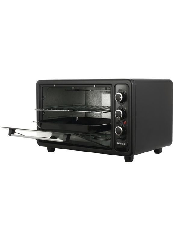 Электропечь AF40-23-Black 40 л черная Asel (364835648)