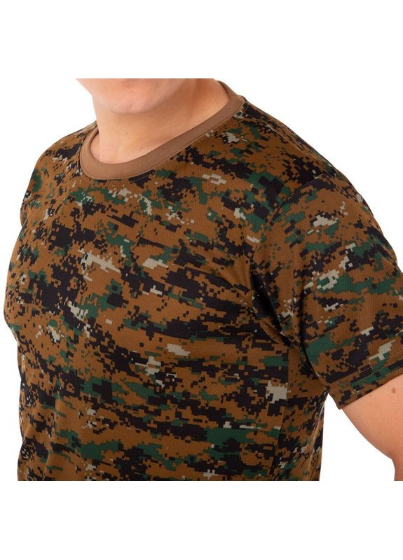 Комбинированная футболка тактическая ty-9184 камуфляж surpat (06508240) FDSO