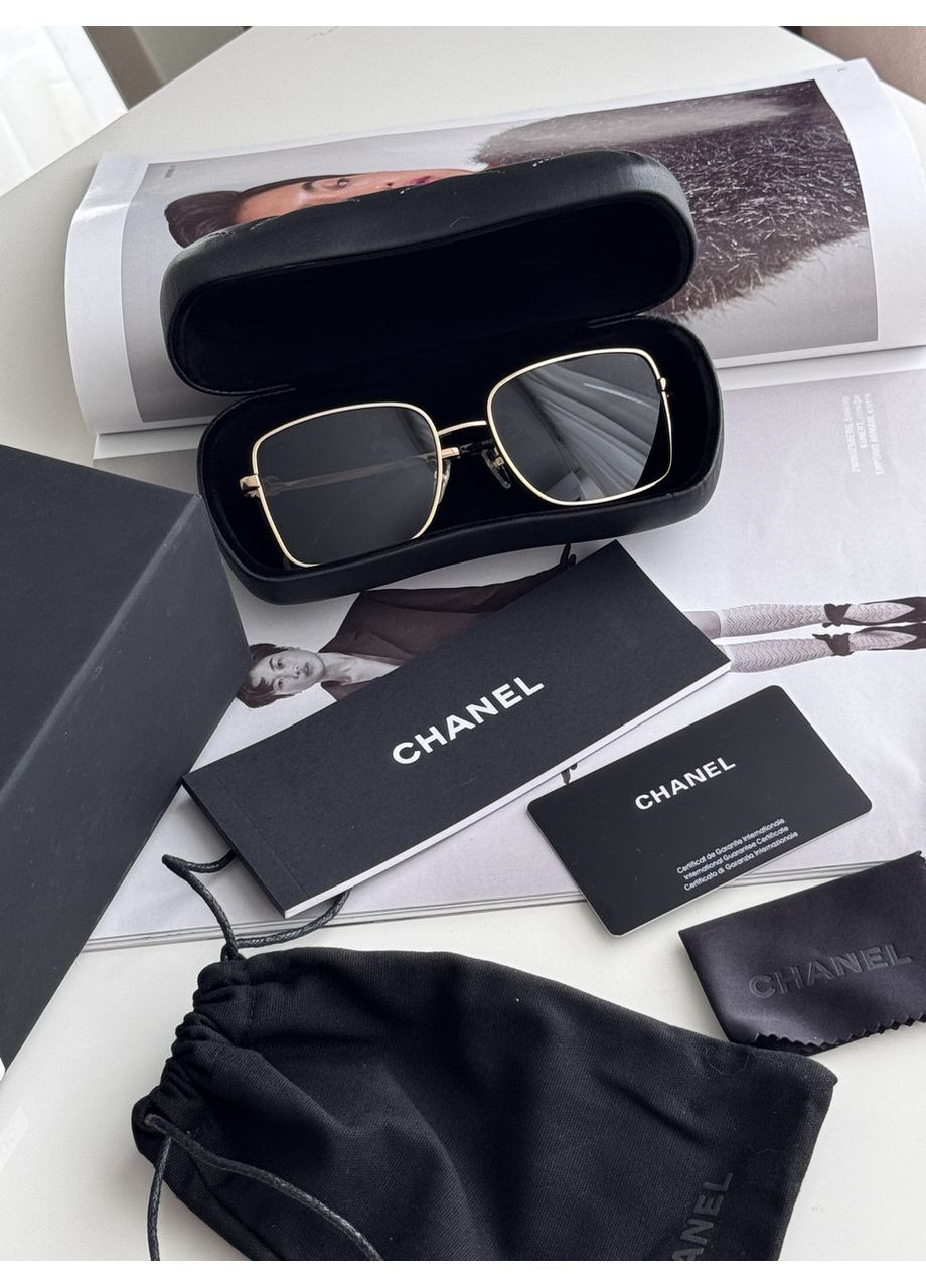 Очки Black/Gold 2219 C.124 S No Brand (365783196)