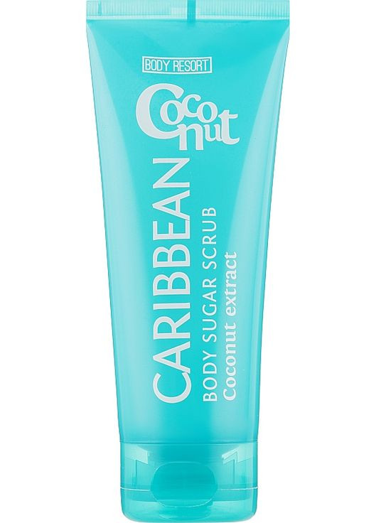 Скраб для тіла цукровий ''Карибський кокос'' Caribbean Coconut Body Sugar Scrub Coconut Extract 250ml (120329-31156410) Body Resort (368641597)